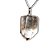 Colar Pontinha Pedra Cristal com Lodolita Montagem Prata 950 - Imagem 1