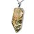 01 Pingente Nlux Pontinha Cristal com Lodolita Montagem Prata 950 - Imagem 9