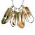 01 Pingente Nlux Pontinha Cristal com Lodolita Montagem Prata 950 - Imagem 7