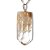 Colar Pontinha Pedra Cristal com Lodolita Montagem Prata 950 - Imagem 1