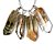 01 Pingente Nlux Pontinha Cristal com Lodolita Montagem Prata 950 - Imagem 3