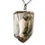 Colar Pontinha Pedra Cristal com Lodolita Montagem Prata 950 - Imagem 1