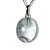 Colar Cabochão Topázio Azul Pino Prata 950 - Imagem 1