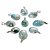 Colar Cabochão Topázio Azul Pino Prata 950 - Imagem 2