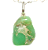 Colar Pedrinha Crisoprásio Natural Rolado Pino Prata 950 - Imagem 1
