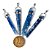 Colar Canudo Cianita Azul Grande Natural Envolto Prata 950 - Imagem 4