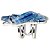 Anel Cianita Azul 30 a 50mm Montagem Garra Prata 950 - Imagem 2