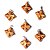 Colar Merkabah Jaspe Leopardo Pedra Natural Pino Prateado - Imagem 4