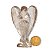 Escultura Anjo Tok Fume Pedra Natural Pedra 7 a 8 cm 100g - Imagem 2