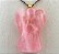 Colar de Anjo Quartzo Rosa Pedra Natural em Banho Dourado - Imagem 1