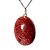 Colar Cabochão Dolomita Vermelha Castoação Prata 950 - Imagem 1