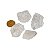 Kit 4 Topázio Branco 30 a 40mm Bruto Natural Pedra de 2025 - Imagem 3