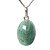 Colar Cabochão Aventurina Verde Montagem Pino Prata 950 - Imagem 1