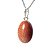 Colar Cabochão Oval Pedra do Sol 20mm Pino Prata 950 - Imagem 3