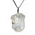 Colar Topázio Branco Bruto Natural Pino Prata 950 Pedra 2025 - Imagem 4