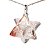 Colar Mekabah Pedra Quartzo Cherry Natural Pino Prata 950 - Imagem 1