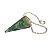 Pêndulo Facetado Pedra Jade Verde Natural Sextavado - Imagem 5