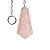 Pêndulo Pedra Quartzo Rosa Piramidal Lapidado Invertido - Imagem 2