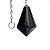 Pêndulo Pedra Quartzo Preto Piramidal Lapidado Invertido - Imagem 6