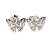 Conjunto Borboleta Butterfly Zircônia Prata 925 - Imagem 7