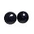 Brinco Button Disco 15mm Pedra Estrela Tarraxa Silicone - Imagem 4