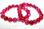 Pulseira Bolinha Pedra Agata Rosa Rolada Fio Silicone PB7197 - Imagem 8