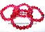 Pulseira Bolinha Pedra Agata Rosa Rolada Fio Silicone PB7197 - Imagem 7