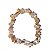 Pulseira Cristal Rutilado Montagem Fio Silicone - Imagem 3