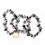 Pulseira Turmalina Preta No Quartzo Fibra de Silicone - Imagem 4