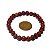 Pulseira Pedra Jaspe Africano Bolinha 6mm Fio Silicone - Imagem 2