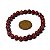 Pulseira Pedra Jaspe Africano Bolinha 6mm Fio Silicone - Imagem 3
