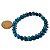 Pulseira Pedra Azurita Com Malaquita Bolinha 6mm - Imagem 3