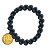 Pulseira Bolinha Lava Vulcânica ou Lava Rock Natural 8mm - Imagem 3