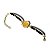 Bracelete Citrino Pedra Natural Mini Cabochão Dourado - Imagem 4