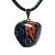 Colar Pedrinha Obsidiana Mahogany Rolado Montagem Pino Dourado - Imagem 4