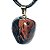 Colar Pedrinha Obsidiana Mahogany Rolado Montagem Pino Dourado - Imagem 2