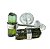 Brinco Canudo Turmalina Verde Bruto 12mm Envolto Prata 950 - Imagem 1