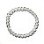 Pulseira Bolinha Pedra Cristal Natural Rolada Fio Silicone - Imagem 1