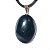 PROMOÇÃO OBSIDIANA NEGRA PINGENTE UNISSEX DOURADO - Imagem 1