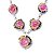 Colar Luxuoso Nlux Turmalina Melancia Prata 950 Classe A - Imagem 6