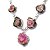 Colar Luxuoso Nlux Turmalina Melancia Prata 950 Classe A - Imagem 5