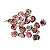 Colar Nlux Slices Turmalina Melancia Ajustável Prata 950 C - Imagem 7