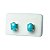 Conjunto Nlux Ponto de Luz Larimar Colar e Brinco Prata 950 - Imagem 8