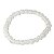 Pulseira Bolinha Pedra Cristal Opalado Natural 6mm - Imagem 4
