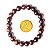 Pulseira Bolinha Olho de Tigre Indiano Natural 8mm - Imagem 1
