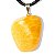 01 Colar Pedrinha Calcita Mexicana Rolada Pino Dourado - Imagem 1