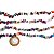 Fio Cascalho Pedras Mistas Furado 90 cm Para Fazer Pulseira - Imagem 2