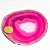Chapa de Agata Rosa 10cm Porta Copos Ou Artesanato Tamanho Grande - Imagem 3