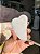 01 Massageador Gua Sha Quartzo Leitoso Pedra Natural 50g 70mm - Imagem 5