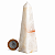 Obelisco Quartzo Leitoso Natural 12 a 14cm 200 a 300g Tipo B - Imagem 2